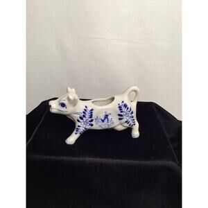 Delft Blue Cow Creamer